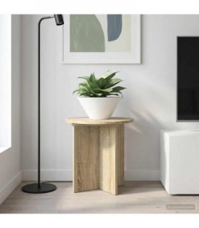 vidaXL Plant Stand 2 pcs Sonoma Oak 40 x 40 x 40 cm Engineered Wood
