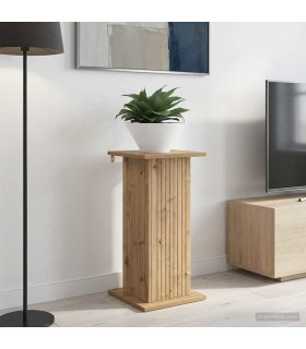 vidaXL Plant Stand 2 pcs Artisan Oak 30.5 x 30 x 60.5 cm