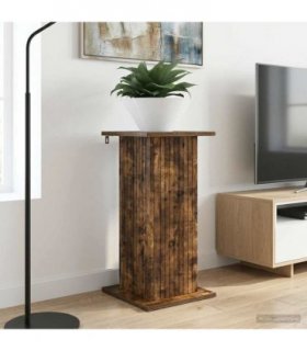 vidaXL Plant Stand 2 pcs Smoked Oak 30.5 x 30 x 60.5 cm