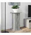 vidaXL Plant Stand 2 pcs Grey Sonoma 30.5 x 30 x 60.5 cm