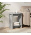 vidaXL Side Table Grey Sonoma 50 x 39,5 x 55 cm Engineered Wood