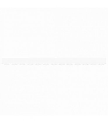 vidaXL Awning Valance Replacement White 3 m Polyester