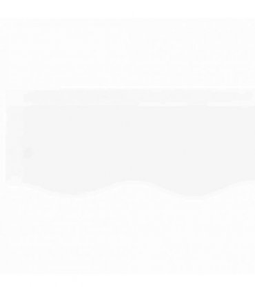 vidaXL Awning Valance Replacement White 3 m Polyester
