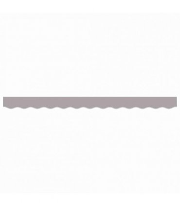 vidaXL Awning Valance Replacement Light Grey 2.5 m Polyester