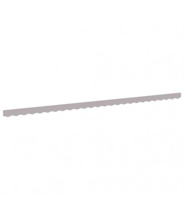 vidaXL Awning Valance Replacement Light Grey 6 m Polyester