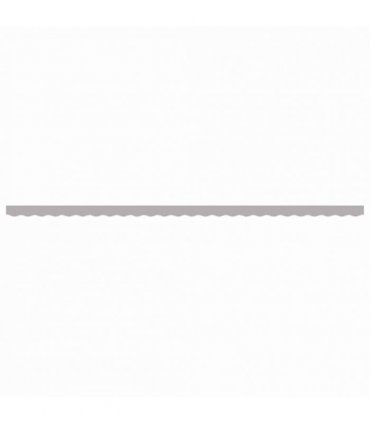 vidaXL Awning Valance Replacement Light Grey 6 m Polyester