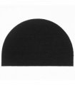 vidaXL Door Mat Black Half Round 60x90 cm Tufted Coir — Size: 60 x 90 cm