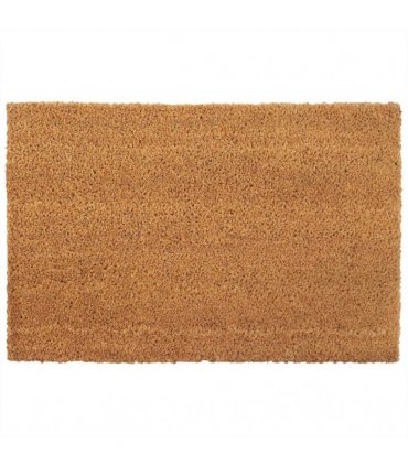 vidaXL Door Mat Natural 40x60 cm Tufted Coir — Size: 40 x 60 cm