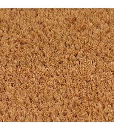 vidaXL Door Mat Natural 40x60 cm Tufted Coir — Size: 40 x 60 cm