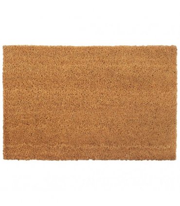 vidaXL Door Mat Natural 50x80 cm Tufted Coir — Size: 50 x 80 cm — V0672129255