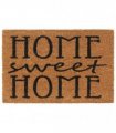 vidaXL Door Mat Natural 40x60 cm Tufted Coir — Size: 40 x 60 cm — V0672129257
