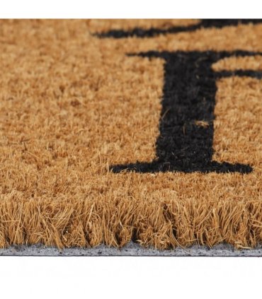 vidaXL Door Mat Natural 40x60 cm Tufted Coir — Size: 40 x 60 cm — V0672129257