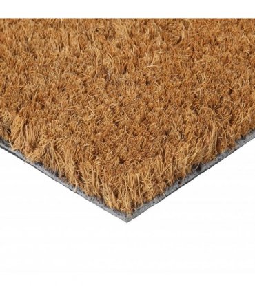 vidaXL Door Mat Natural 40x60 cm Tufted Coir — Size: 40 x 60 cm — V0672129260