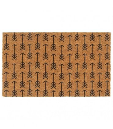 vidaXL Door Mat Natural 45x75 cm Tufted Coir — Size: 45 x 75 cm — V0672129261