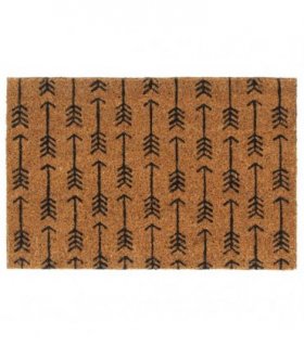 vidaXL Door Mat Natural 40x60 cm Tufted Coir — Size: 40 x 60 cm — V0672129262