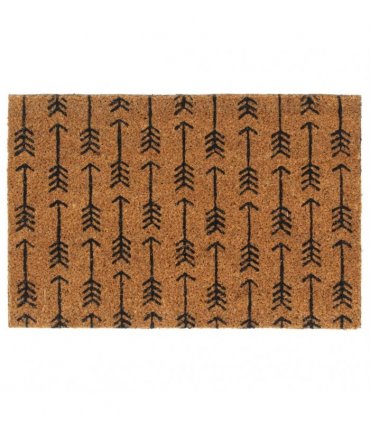 vidaXL Door Mat Natural 40x60 cm Tufted Coir — Size: 40 x 60 cm — V0672129262