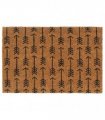 vidaXL Door Mat Natural 40x60 cm Tufted Coir — Size: 40 x 60 cm — V0672129262