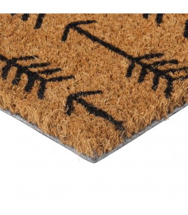 vidaXL Door Mat Natural 40x60 cm Tufted Coir — Size: 40 x 60 cm — V0672129262