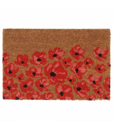 vidaXL Door Mat Natural 40x60 cm Tufted Coir — Size: 40 x 60 cm — V0672129264
