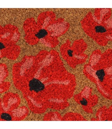 vidaXL Door Mat Natural 40x60 cm Tufted Coir — Size: 40 x 60 cm — V0672129264