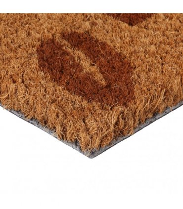 vidaXL Door Mat Natural 40x60 cm Tufted Coir — Size: 40 x 60 cm — V0672129265