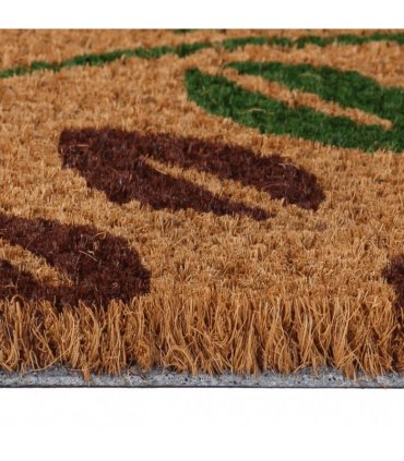 vidaXL Door Mat Natural 40x60 cm Tufted Coir — Size: 40 x 60 cm — V0672129265