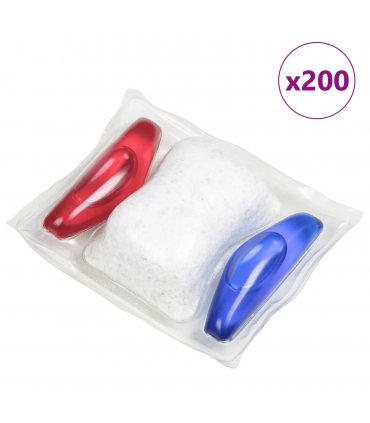 vidaXL All-in-One Dishwasher Pods 200 pcs