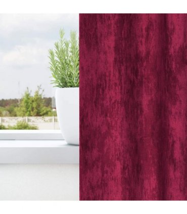 vidaXL Velvet Curtains 2 pcs Wine red 175 x 140 cm Velvet — Size: 140 x 175 cm — V0672129498