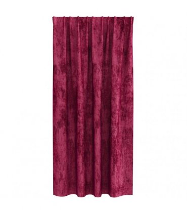 vidaXL Velvet Curtains 2 pcs Wine red 175 x 140 cm Velvet — Size: 140 x 175 cm — V0672129498
