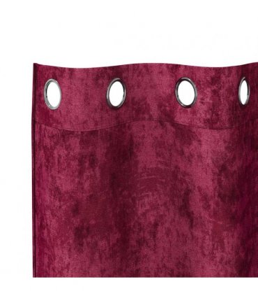 vidaXL Velvet Curtains 2 pcs Wine Red 175 x 140 cm Velvet — Size: 140 x 175 cm — V0672129501