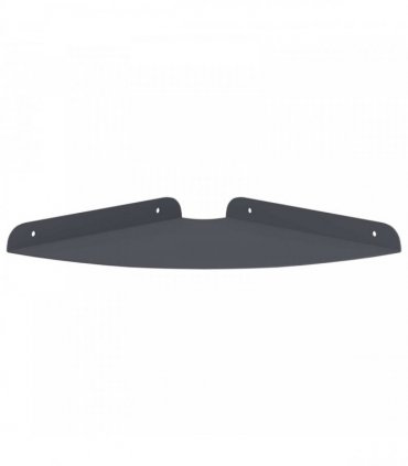 vidaXL Floating Shelf with Shelf 4 pcs Anthracite 24 x 24 x 2.3 cm — Size: 24 cm