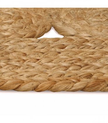 vidaXL Area Rugs Natural Ø 120 cm Jute