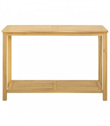 vidaXL Garden Console Table Light Acacia 110 x 40 x 75 cm