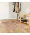 vidaXL Rug Runner MARSA Yellow 80 x 200 cm Polyester and PVC — Colour: Brown