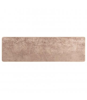 vidaXL Rug Runner MARSA Sand 50 x 200 cm Polyester and PVC