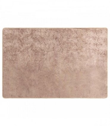 vidaXL Rug Runner MARSA Sand 100 x 150 cm Polyester and PVC
