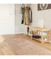 vidaXL Rug Runner MARSA Sand 100 x 350 cm Polyester and PVC