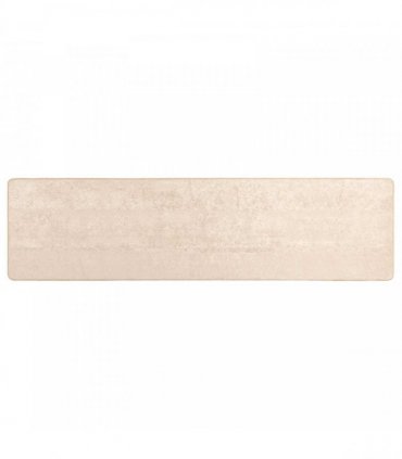 vidaXL Rug Runner MARSA Cream 100 x 350 cm Polyester and PVC
