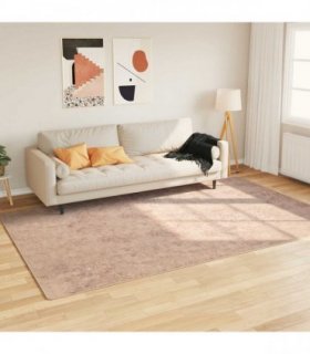 vidaXL Rug Runner MARSA Sand 190 x 300 cm Polyester and PVC
