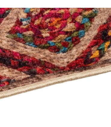 vidaXL Rug Runner MARSA Multicolour 50 x 250 cm Polyester and PVC