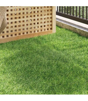 vidaXL Artificial Grass PP & PE — Colour: Green, Size: 1 x 5 m