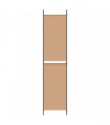 vidaXL 6-Panel Room Divider Beige 300 x 220 cm Fabric
