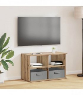 vidaXL TV stand with Drawer Artisan Oak 79 x 40 x 48 cm