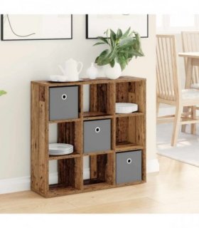 vidaXL Sideboard with Drawer Old Wood 73.5 x 24 x 69.5 cm