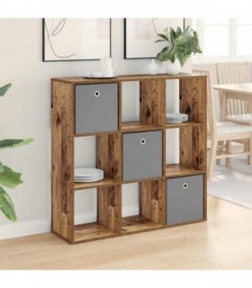 vidaXL Sideboard with Drawer Old Wood 102 x 31 x 99.5 cm