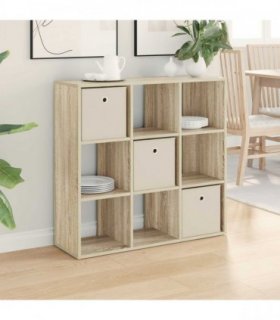 vidaXL Sideboard with Drawer Sonoma Oak 88.5 x 29 x 84.5 cm
