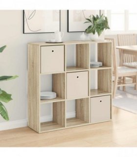 vidaXL Sideboard with Drawer Sonoma Oak 102 x 31 x 99.5 cm