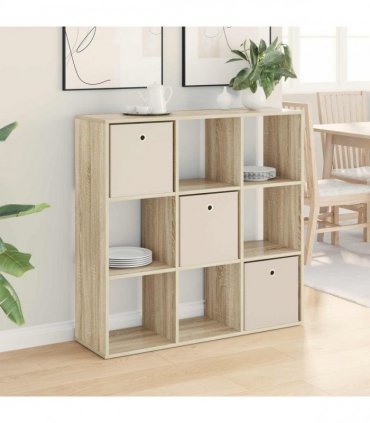 vidaXL Sideboard with Drawer Sonoma Oak 102 x 31 x 99.5 cm