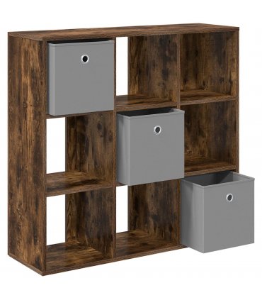 vidaXL Sideboard with Drawer Smoked Oak 88.5 x 29 x 84.5 cm