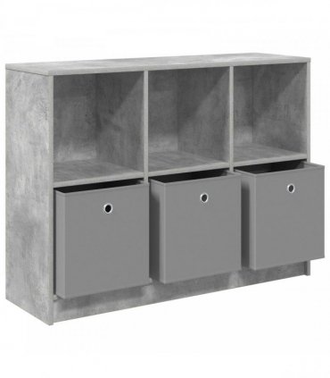 vidaXL Sideboard with Drawer Concrete Grey 102 x 32 x 73.5 cm